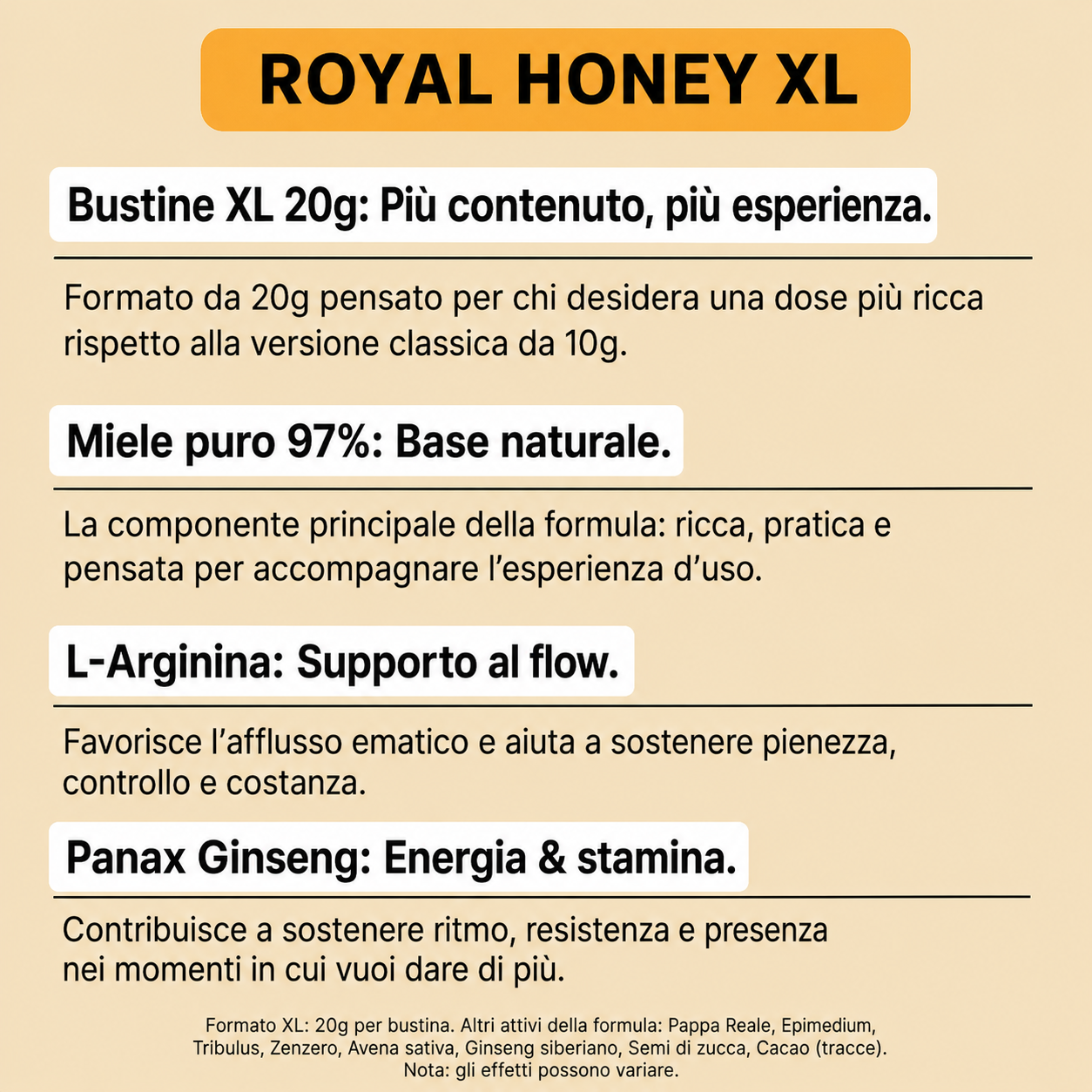 Royal Honey XL