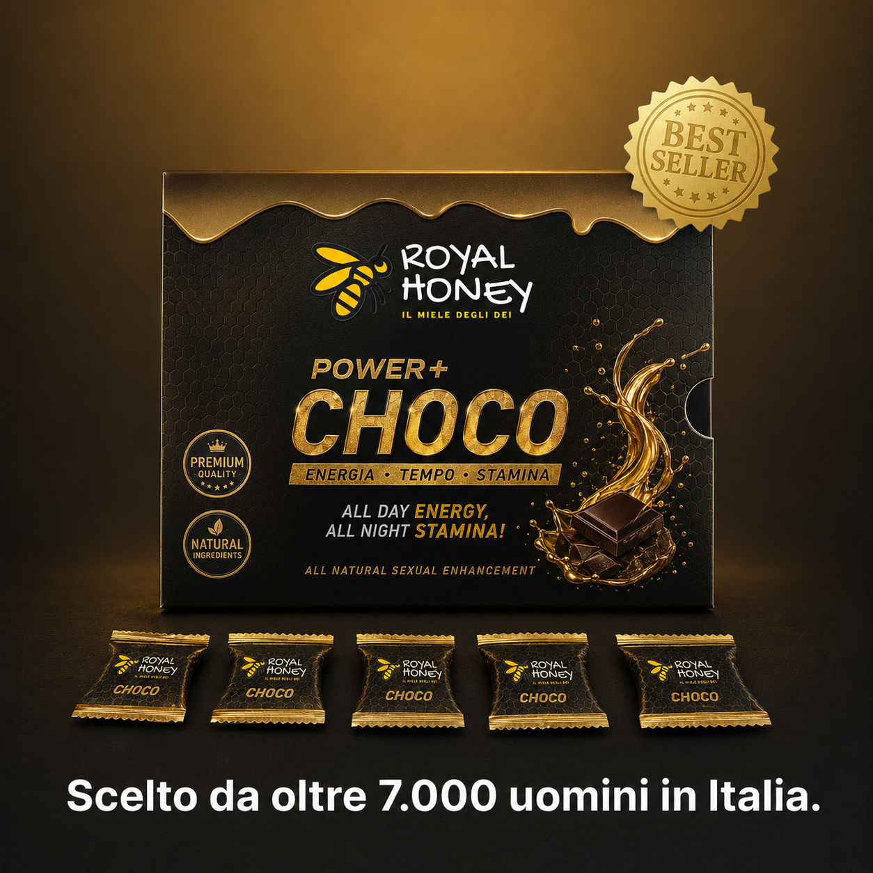 Royal Chocolate (Cioccolato al latte + fondente)