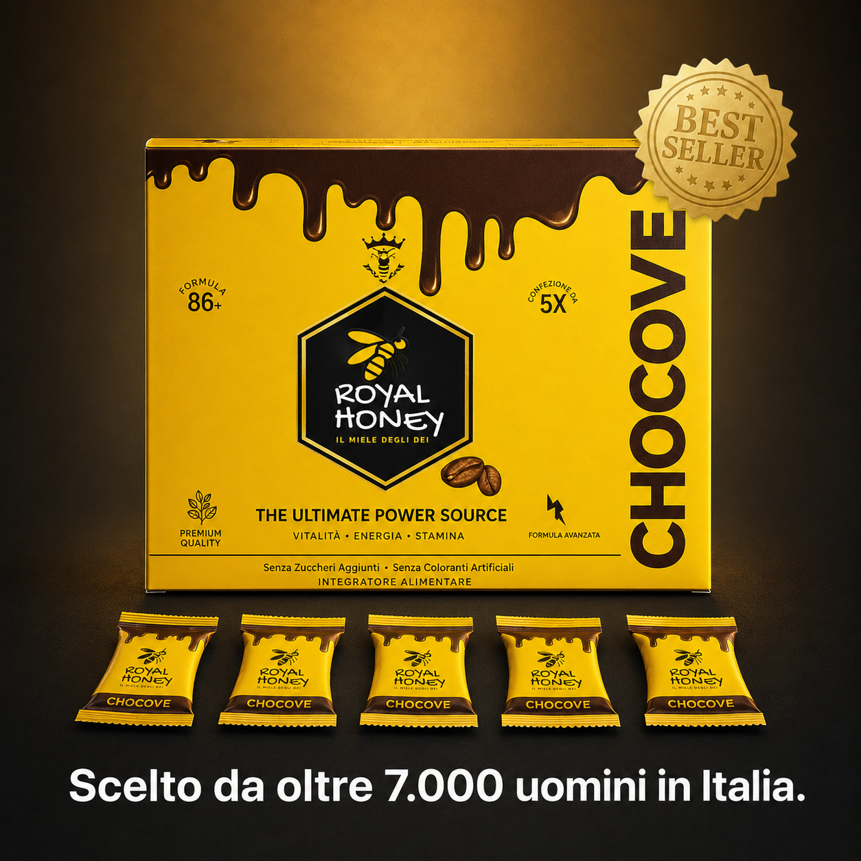 Royal Chocolate (Cioccolato al latte + fondente)