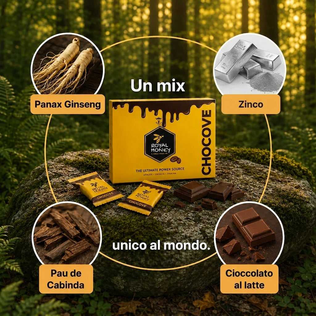 Royal Chocolate (Cioccolato al latte + fondente)